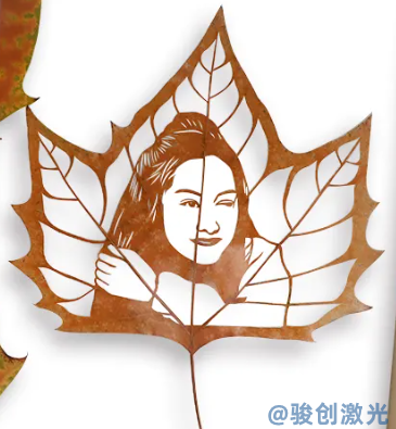 激光打標(biāo)機(jī)怎么調(diào)才可以雕樹葉