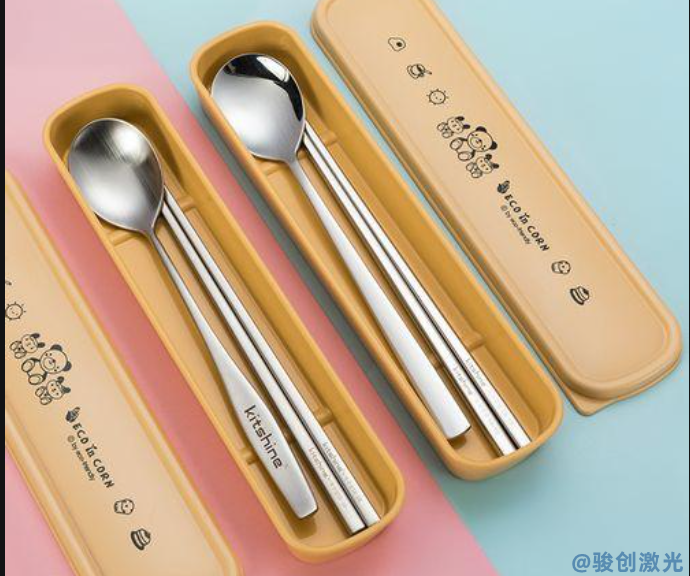 餐具加工用什么激光打標(biāo)機(jī)(圖4)