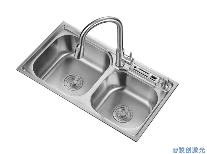 水槽洗碗池加工用什么激光打標機