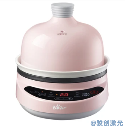 廚房電器加工用什么激光打標機(圖2)