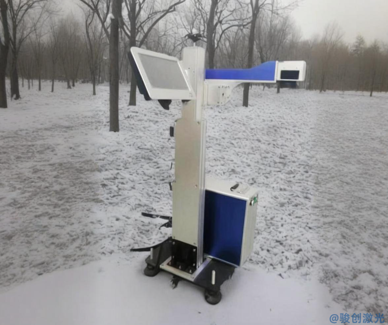 Flying laser marking machine used in packaging carton factory(圖1)