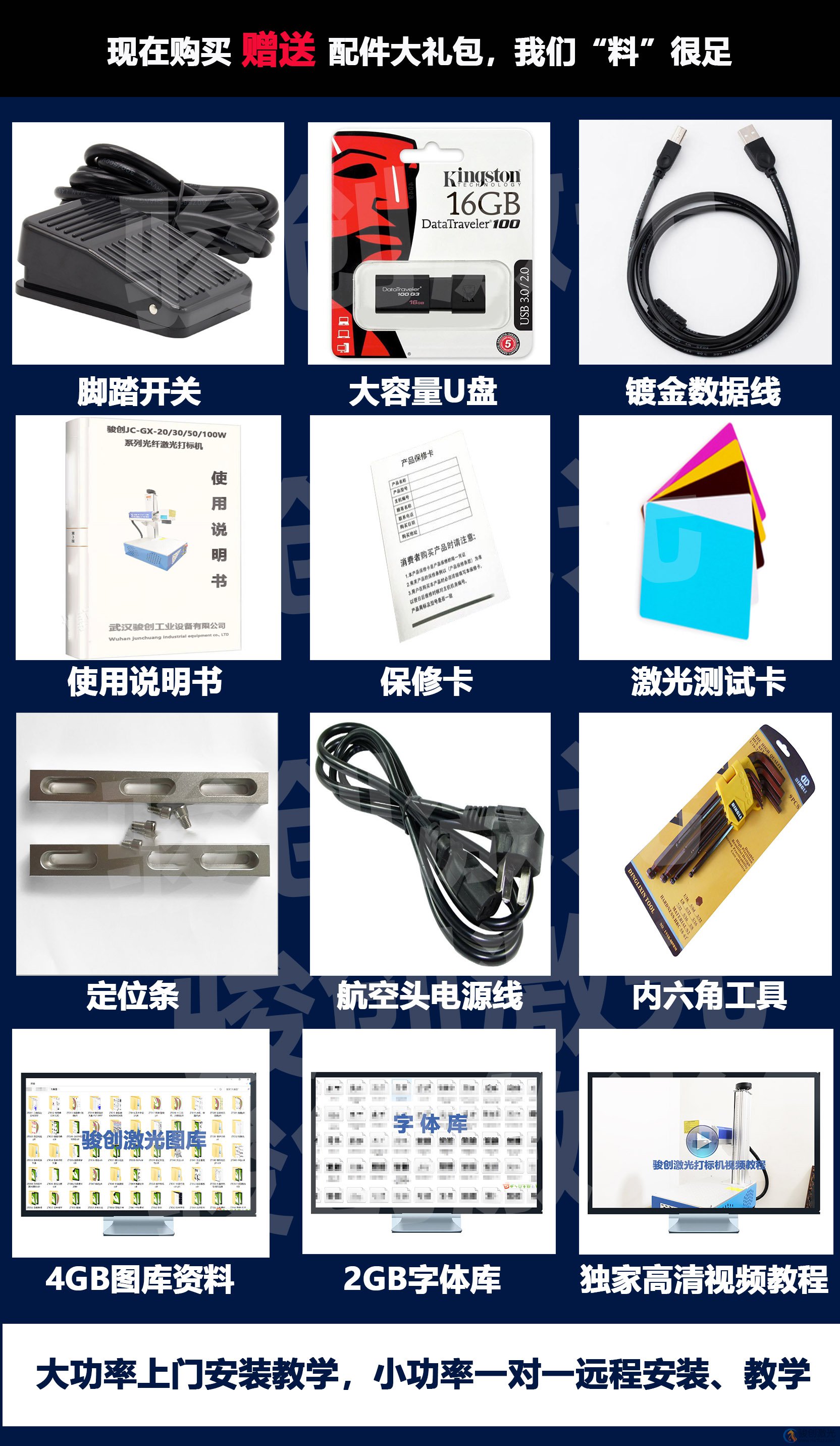JC-CO2-30 塑料材質(zhì)二氧化碳激光打標(biāo)機(jī)(圖9)